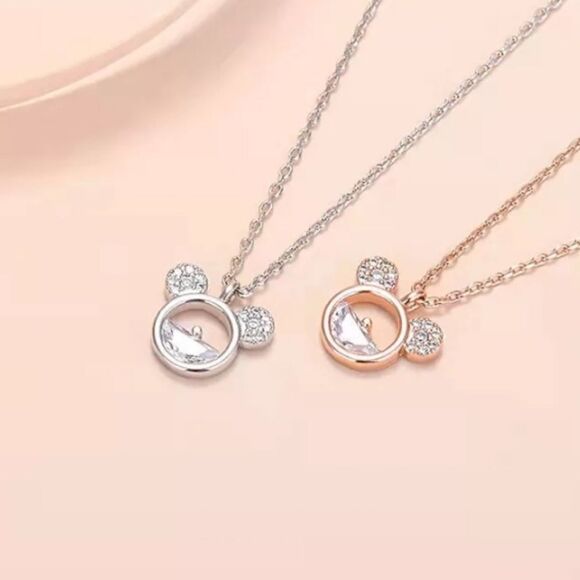 Silver Elegant MICKEY Mouse Necklace - Picture 2 of 3